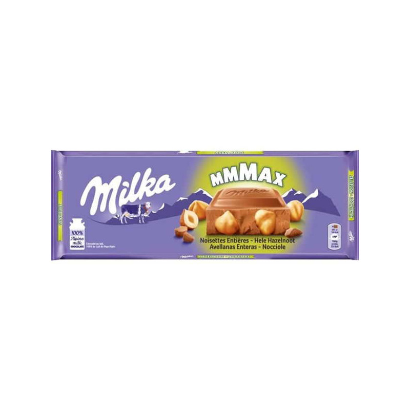 Imagen milka mmmax avellanas enteras 300gr