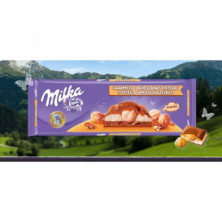 imagen 1 de milka mmmax caramelo y avellanas enteras 300gr