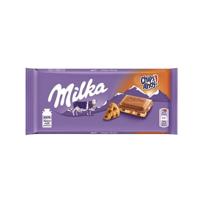 Imagen milka chips ahoy 100gr