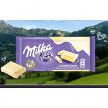 imagen 1 de milka chocolate blanco 100gr