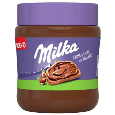 Imagen milka crema de cacao con avellanas untable 360gr Imagen milka crema de cacao con avellanas untable 360gr