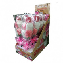 imagen 1 de ramo rosas marshmallow unidad 60grs