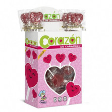 imagen 1 de piruleta corazon 11grs serie oro 110 piezas