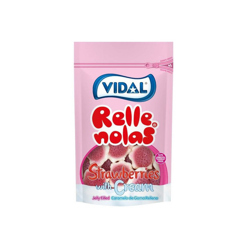 Imagen fresón rellenolas doypack 180grs
