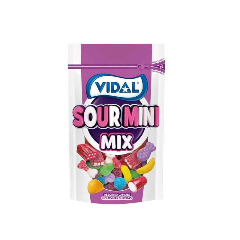 Imagen sour mini mix doypack 180grs autocierre