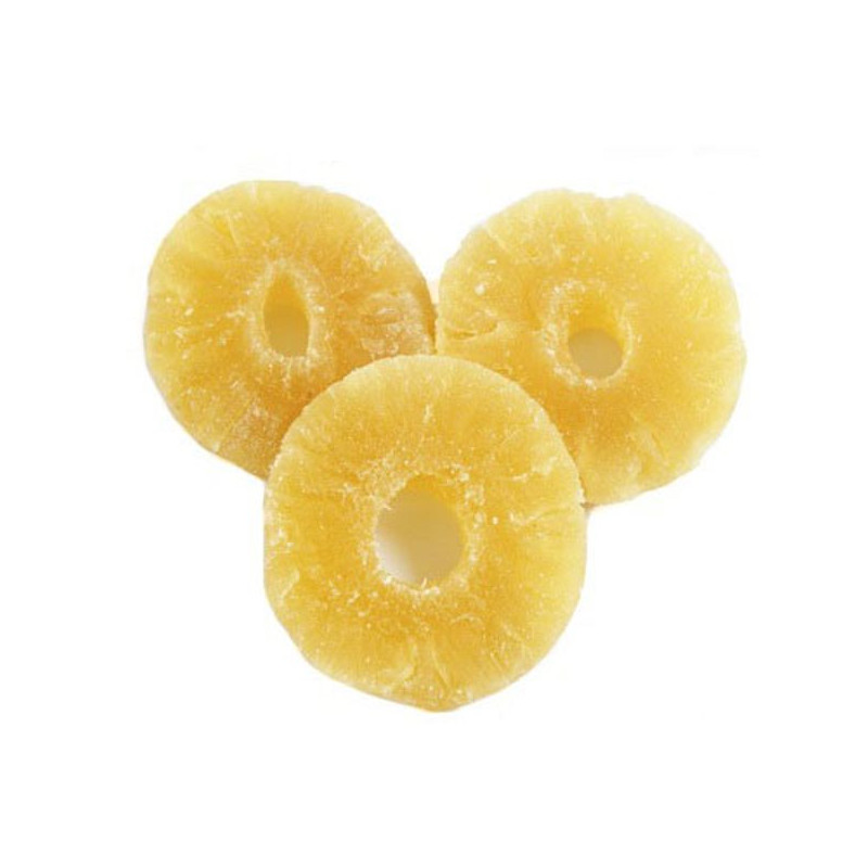 Imagen piña rodajas deshidratada bote 1kg Imagen piña rodajas deshidratada bote 1kg