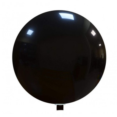 Imagen globo negro ø 60cm perimetro 1 Imagen globo negro ø 60cm perimetro 1