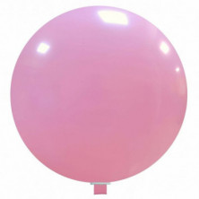 Imagen globo rosa ø 90cm perimetro 2