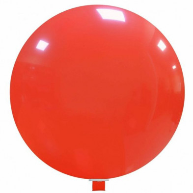 Imagen globo rojo ø 90cm perimetro 2 Imagen globo rojo ø 90cm perimetro 2