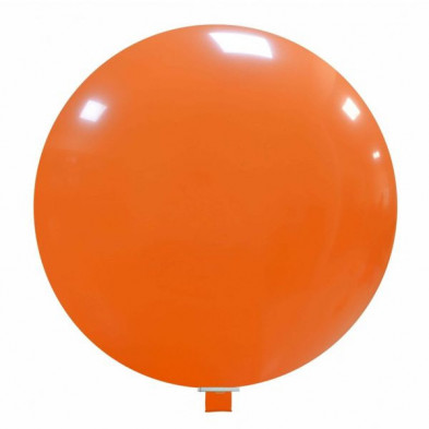 Imagen globo naranja ø 70cm perimetro 2