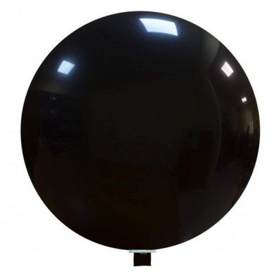 Imagen globo negro ø 70cm perimetro 2 Imagen globo negro ø 70cm perimetro 2