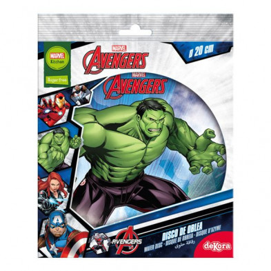 imagen 1 de disco oblea tarta hulk 20cm