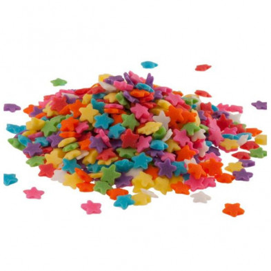 Imagen blister confetti azúcar estrellas 100gr