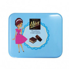 Imagen lata bombón cortados uña 192grs azul