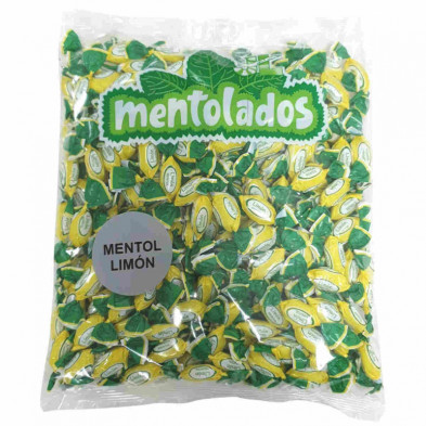 imagen 1 de caramelo mentol limón bolsa 1kg