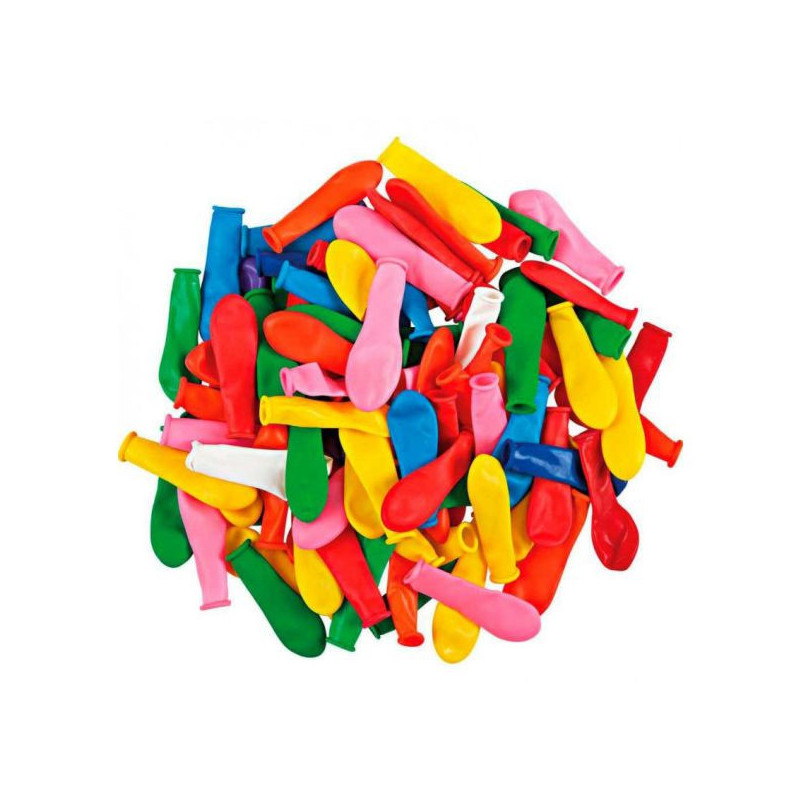 Imagen globos agua 1000u ø 8cm colores surtidos Imagen globos agua 1000u ø 8cm colores surtidos