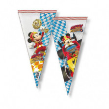 Imagen bolsa cono 20x40cm mickey (pilotos) 50u