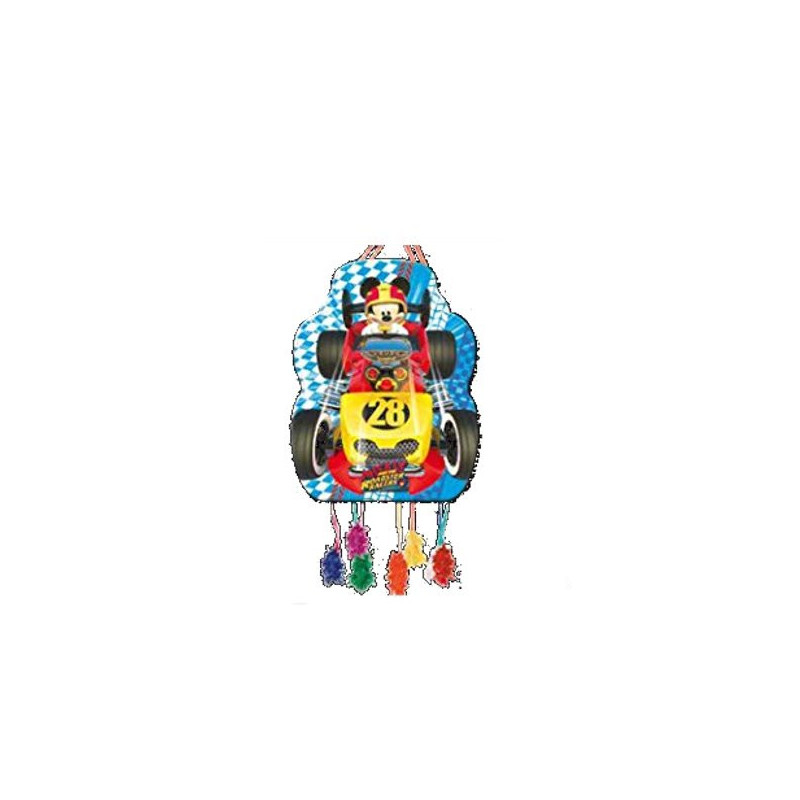 Imagen piñata perfil mickey superpilotos 33x46cm