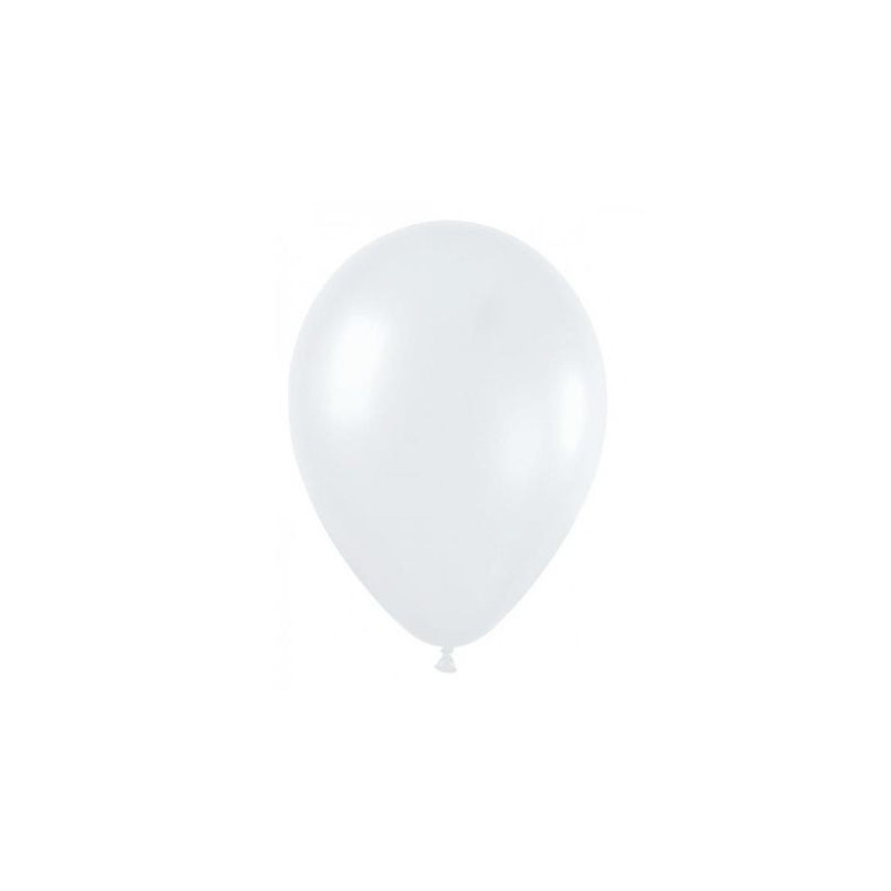 Imagen bolsa 50 globos blanco 9r