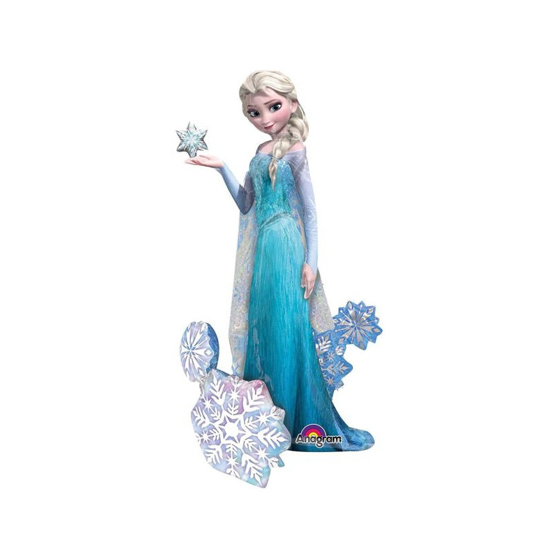 Imagen globos formas frozen elsa