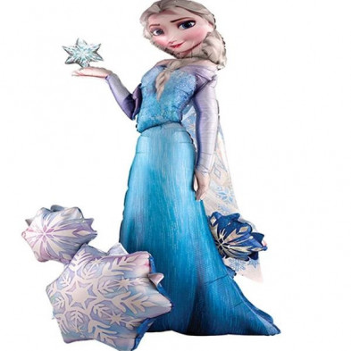 imagen 2 de globos formas frozen elsa