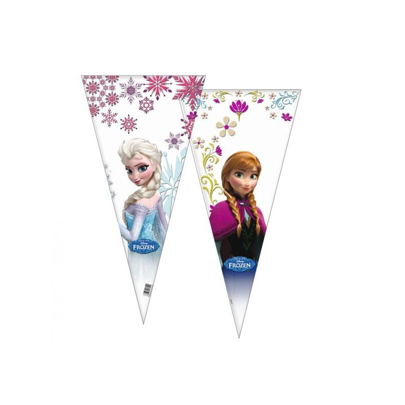 Imagen bolsa cono gig frozen 30x60cm 100u