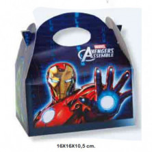 Imagen estuche asa avengers 16x16x10cm