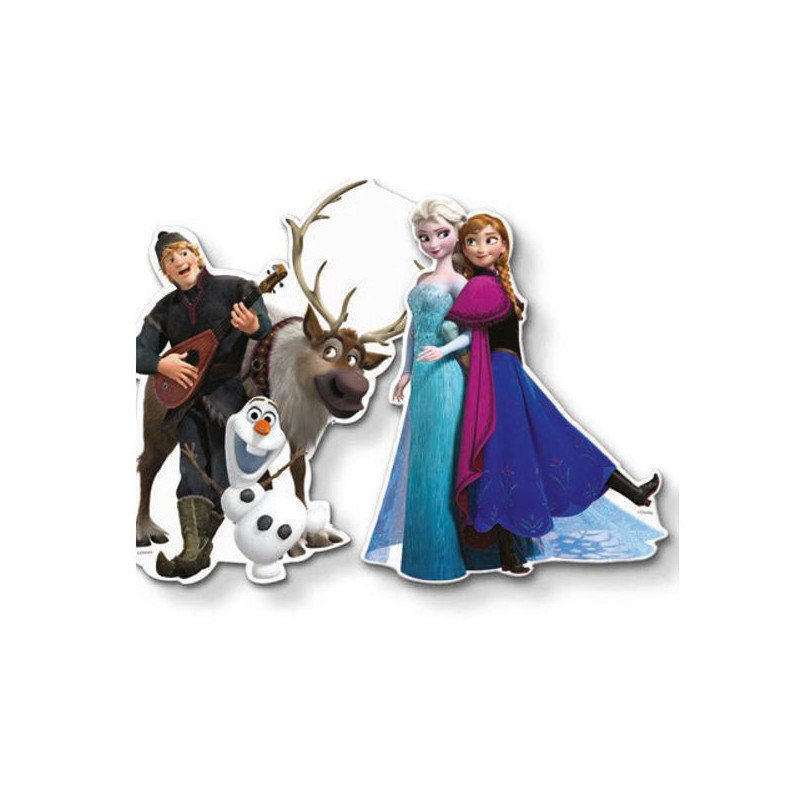 Imagen mini figuras carton 2u frozen 30cm