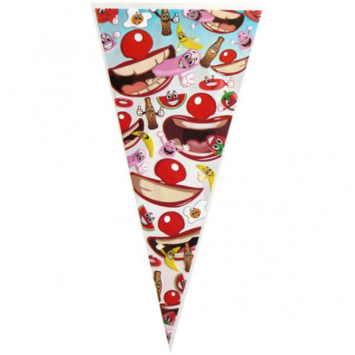 Imagen bolsa cono 25x50cm bocas 100u Imagen bolsa cono 25x50cm bocas 100u