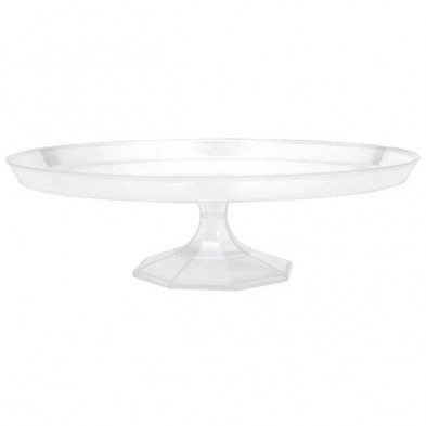 Imagen bandeja stand postre transparente 34.2cm Imagen bandeja stand postre transparente 34.2cm