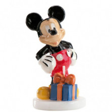 Imagen vela 3d cumpleaños mickey 8cm