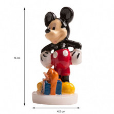 imagen 1 de vela 3d cumpleaños mickey 8cm