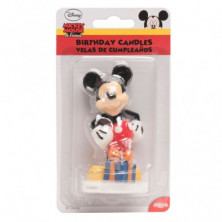 imagen 4 de vela 3d cumpleaños mickey 8cm