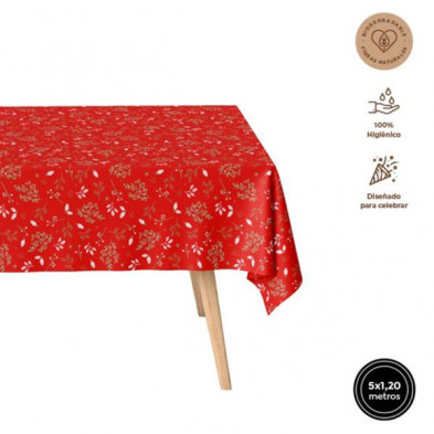 2x5m rojo oro -floral tree- 1 u