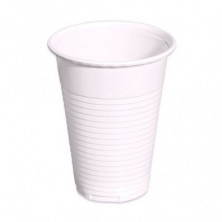 Imagen vaso irrompible blanco 220cc pp 30 unidades