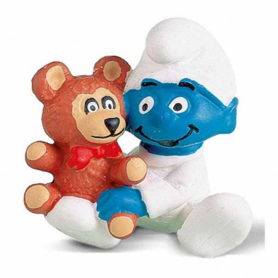 Imagen bebe con osito de peluche Imagen bebe con osito de peluche