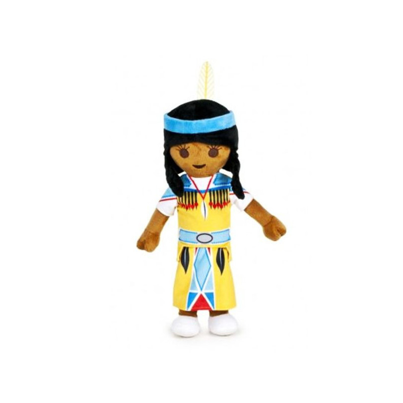 Imagen peluche playmobil india 30cm