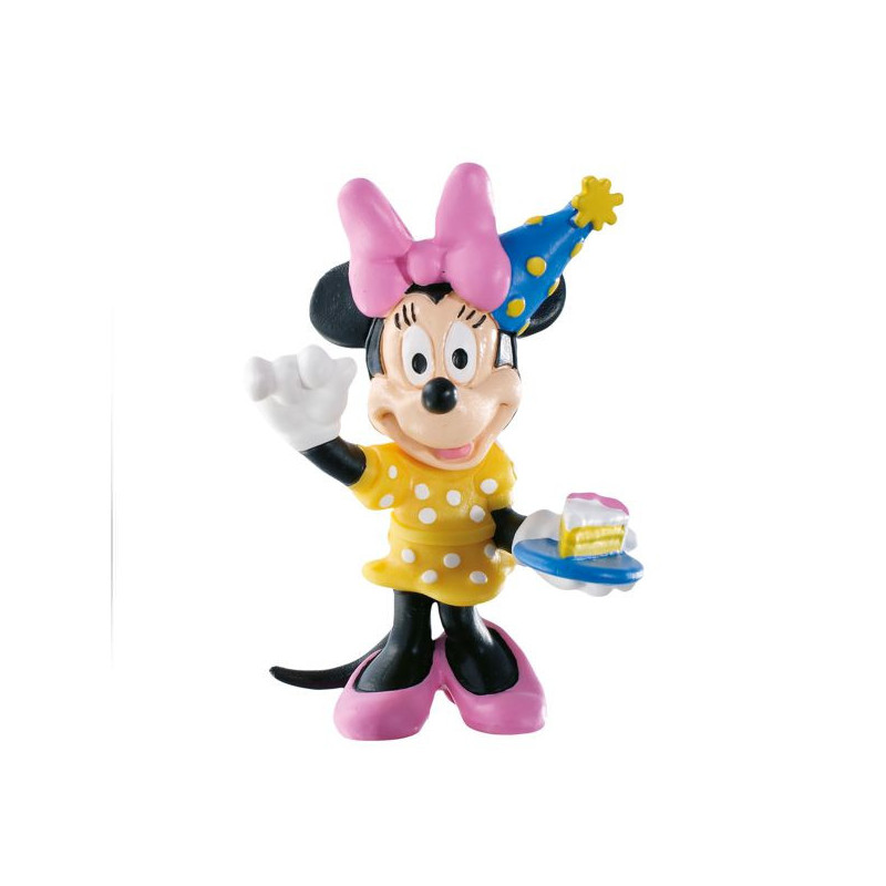 Imagen minnie party 7cm figura de goma