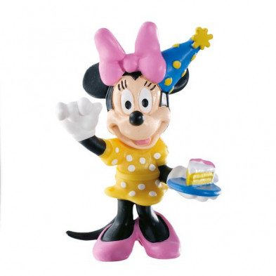 Imagen minnie party 7cm figura de goma Imagen minnie party 7cm figura de goma