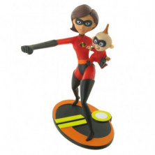 Imagen helen con jack jack - los increibles 2