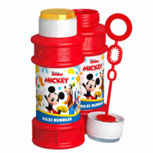 Imagen pompero mickey mouse 175ml tubo pompas disney 16u