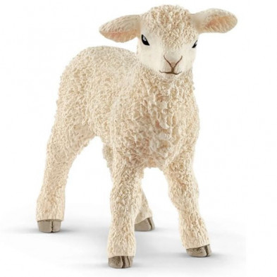 Imagen cordero schleich 5.3x2.3x4.7cm Imagen cordero schleich 5.3x2.3x4.7cm