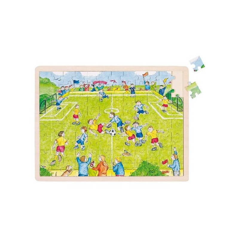 Imagen puzzle madera futbol 40x30x0