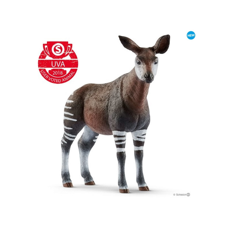Imagen okapi schleich 11x4x10.4cm