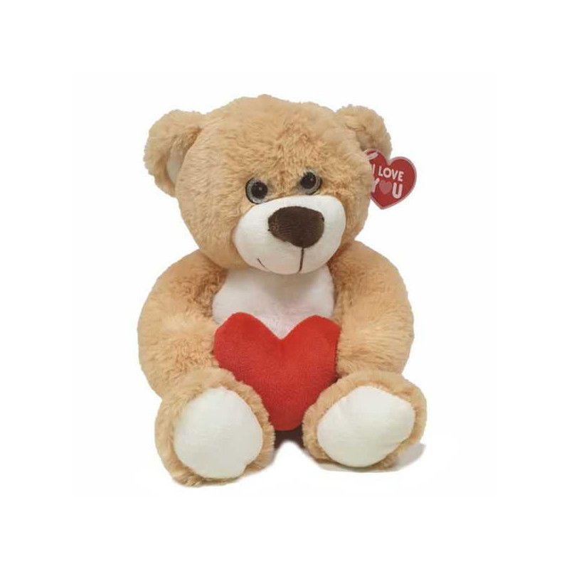 Imagen love you bear 32cm marron claro