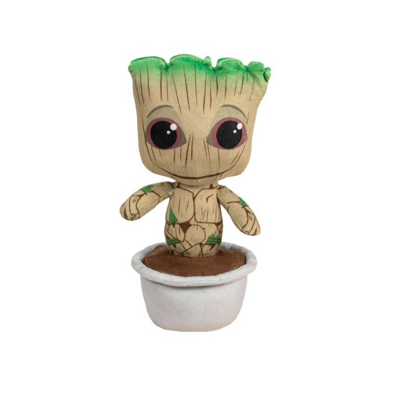 Imagen peluche baby groot en maceta 30cm