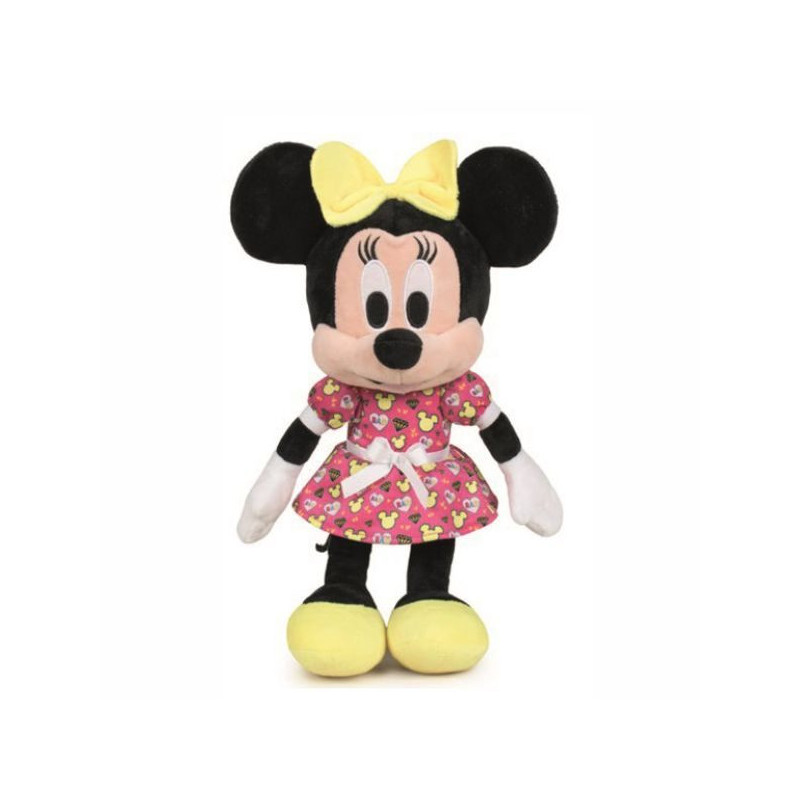 Imagen peluche minnie rosa 30cm