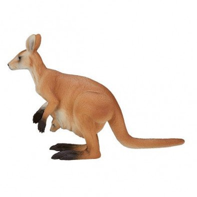imagen 2 de canguro hembra con cria 13cm