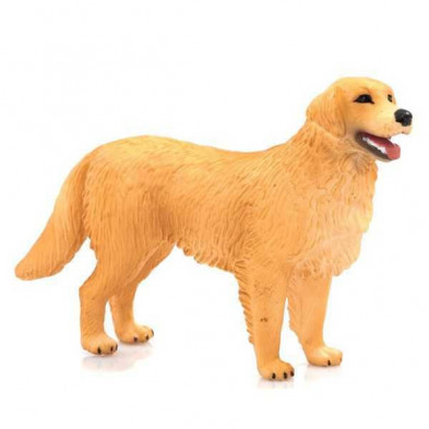 Imagen perro golden retriever 10cm