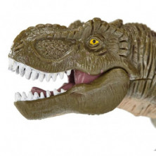 imagen 2 de dinosaurio t-rex articulado 18cm
